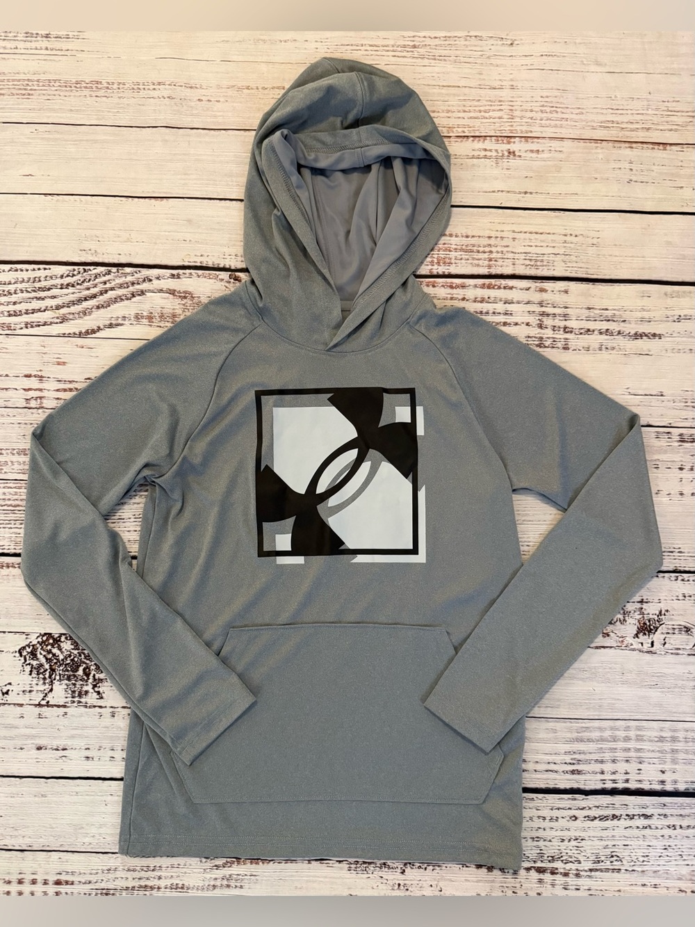 UA Grey Hoodie Boys YMD 10/12